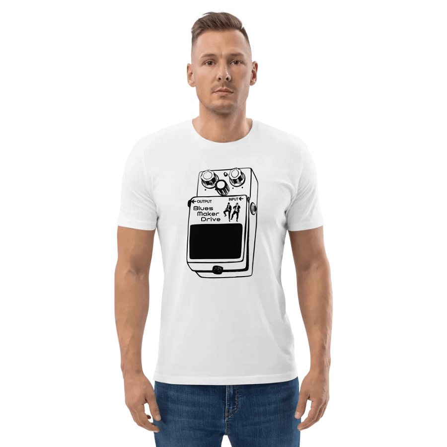 Funny Vintage Guitar Effects Pedal Shirt Stompbox Rock blues T shirt skins sleeves and more - For bluesman and rockers from Amazon to Nashville. Guitar Effects Pedal Stomp Box Blues maker Drive product image (2)