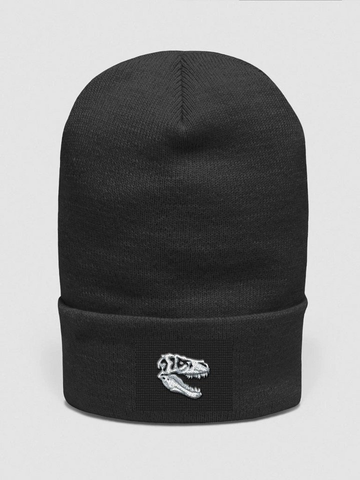 Volasaurus V-Rex Skull Beanie (Black) product image (1)