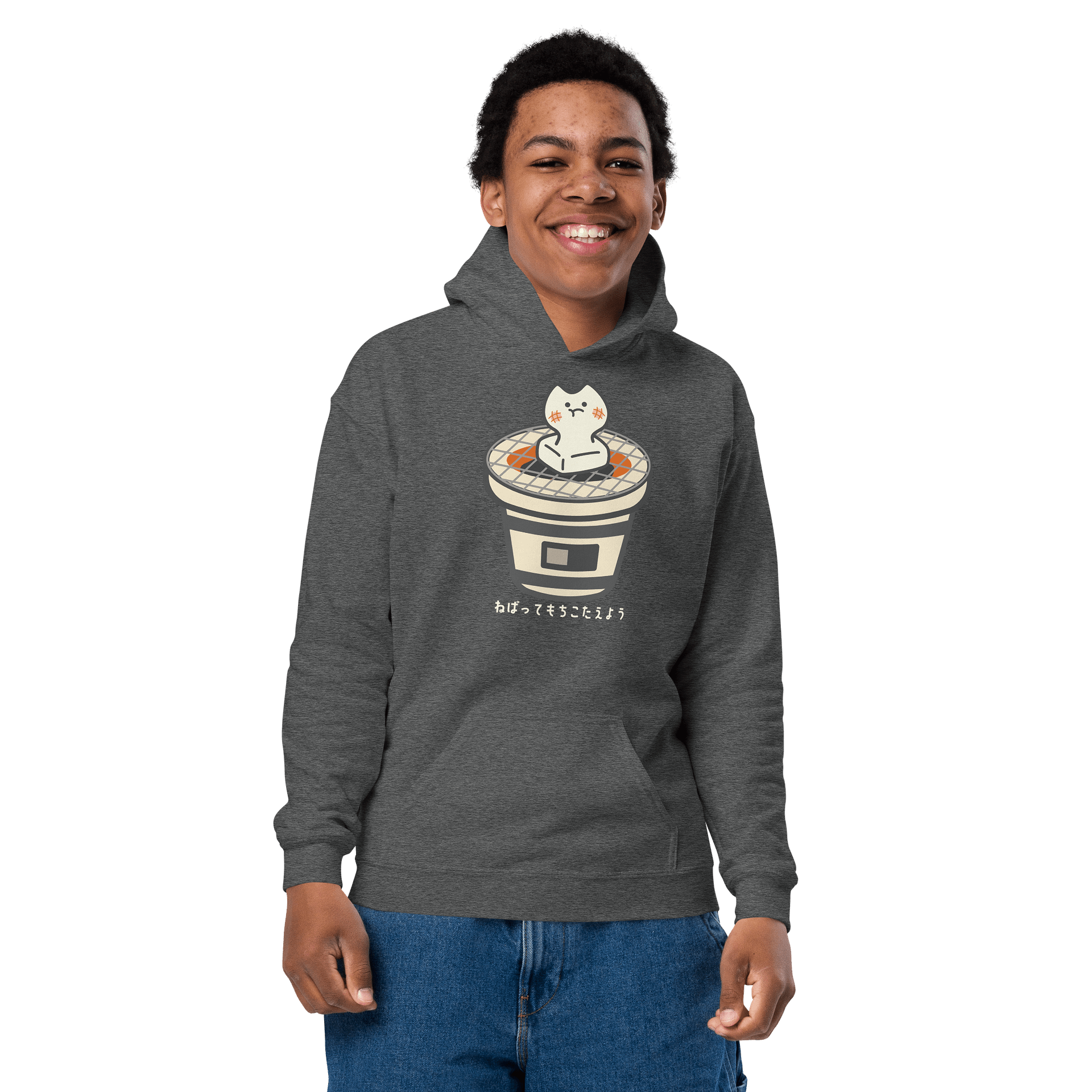 Mochi Cat - Unisex Youth Hoodie product image (12)