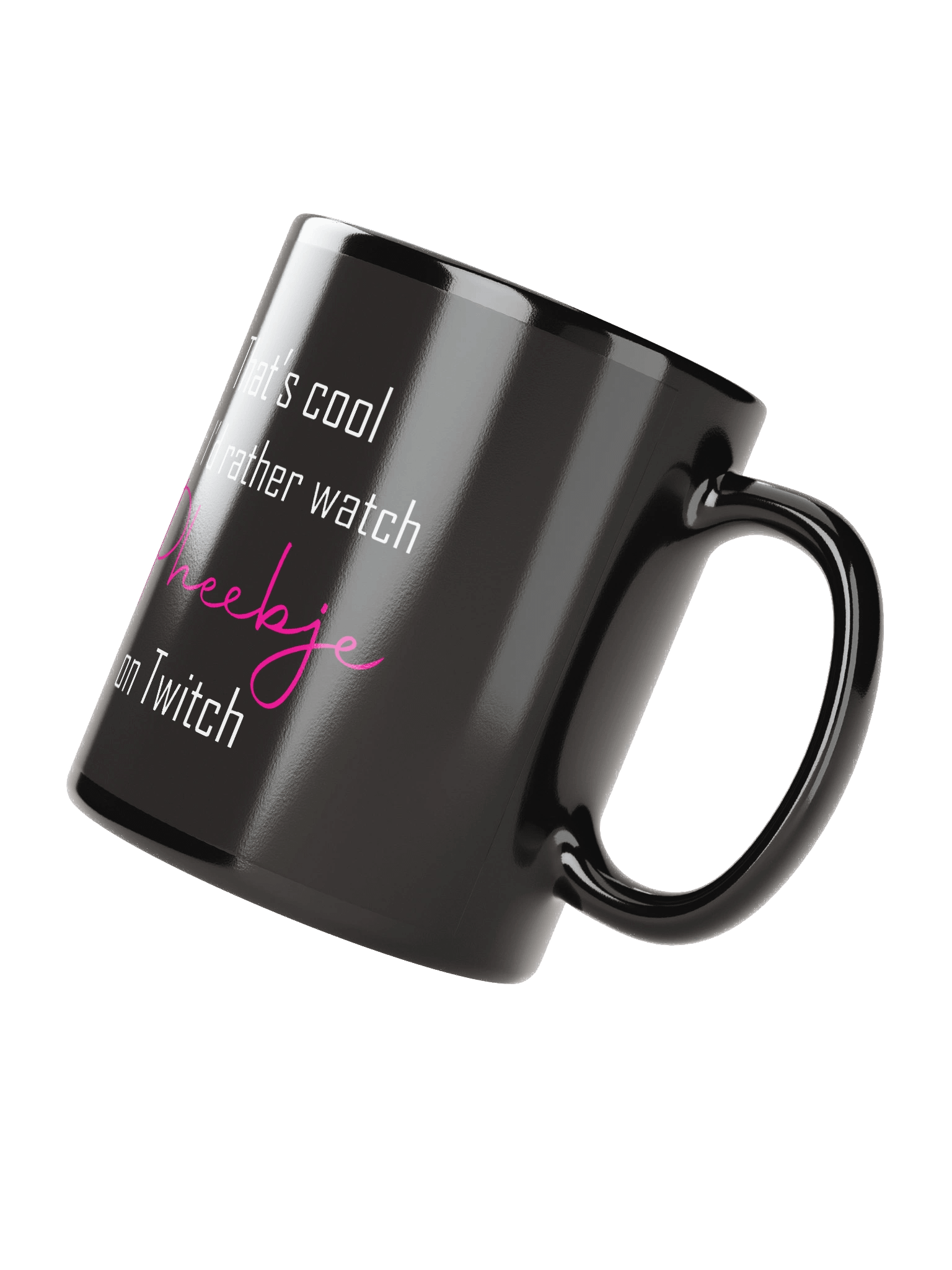I'd rather watch Pheebje mug product image (2)