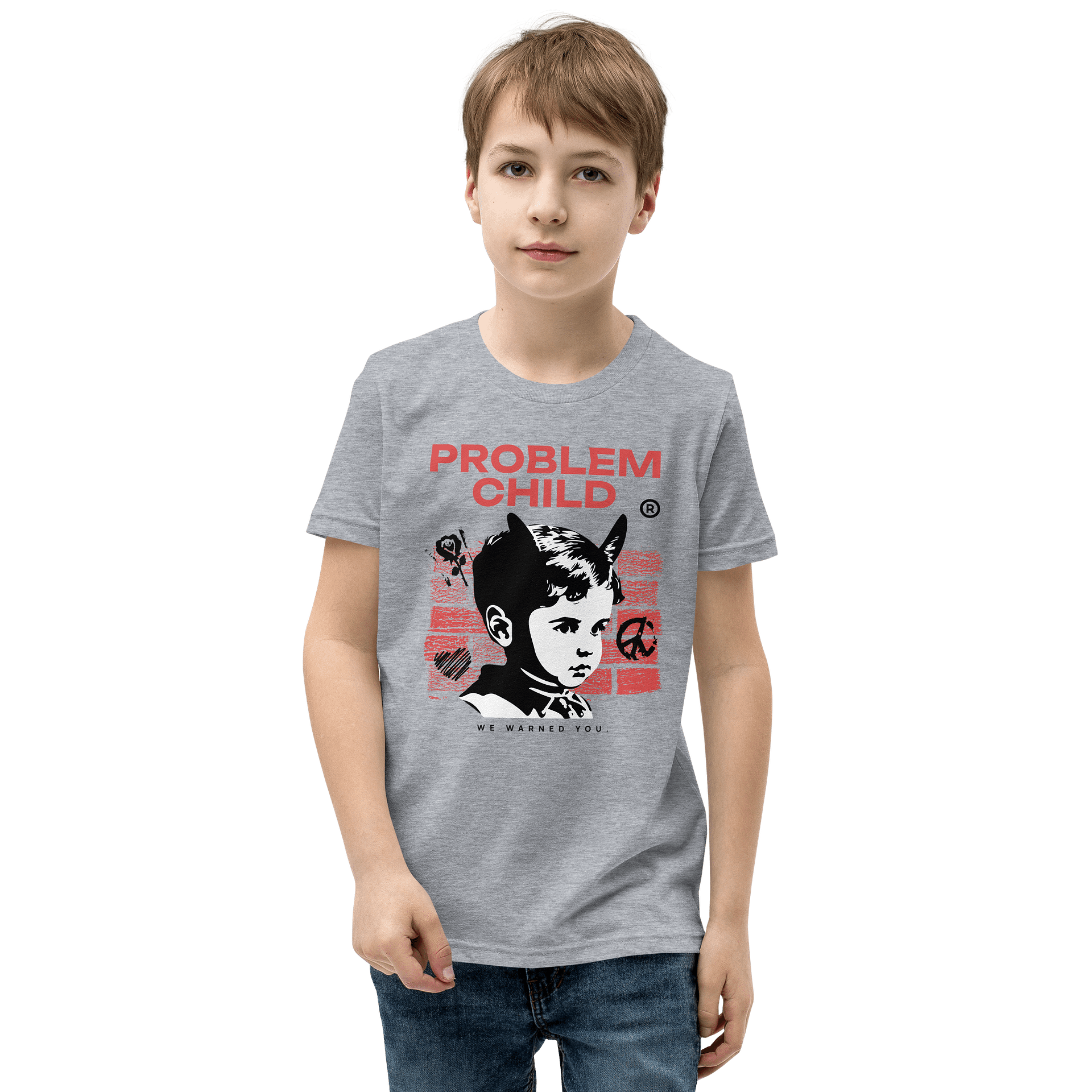 Problem Child | Unisex Bella+Canvas Youth Short Sleeve T-Shirt product image (2)