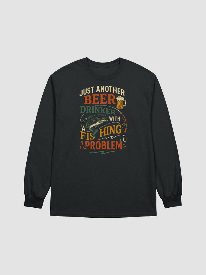 Long Sleeve Fisherman Tee – Just Another Beer Drinker Design product image (1)