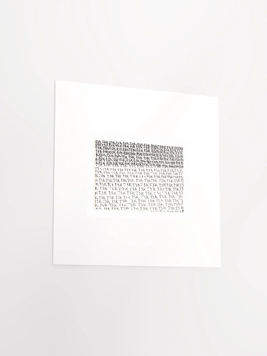 tsk tsk tsk panel card print product image (4)