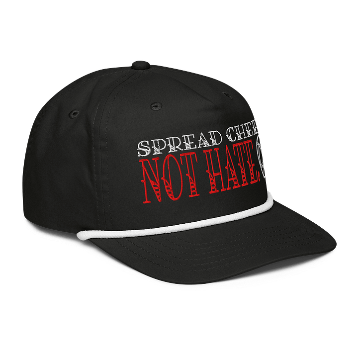 "NOT HATE" Rope Hat product image (2)