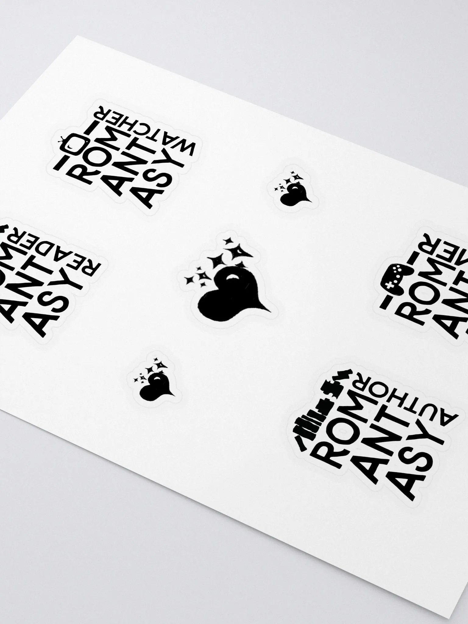 Romantasy Lover Sticker Sheet product image (2)