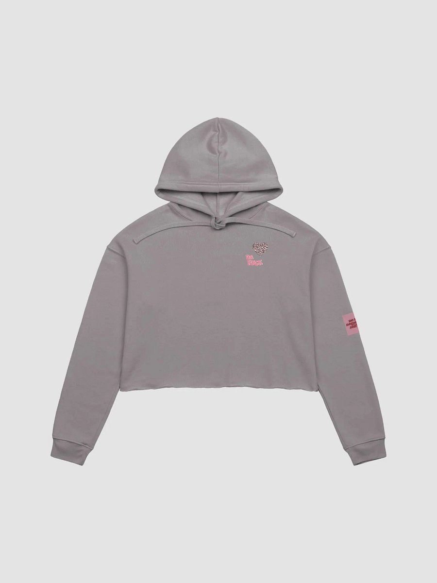 self love crop hoodie product image (2)