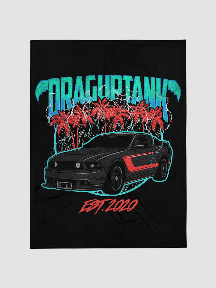 DragUpTank Throw Blanket product image (1)