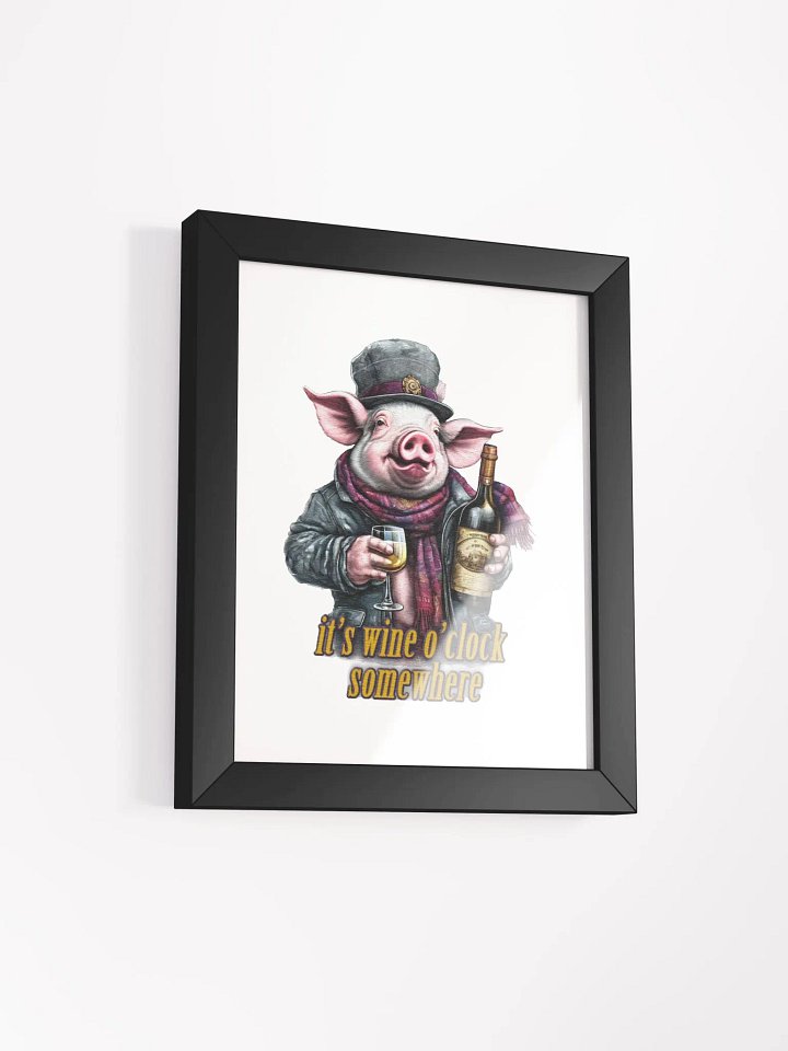 it's wine o'clock somewhere Pig product image (9)
