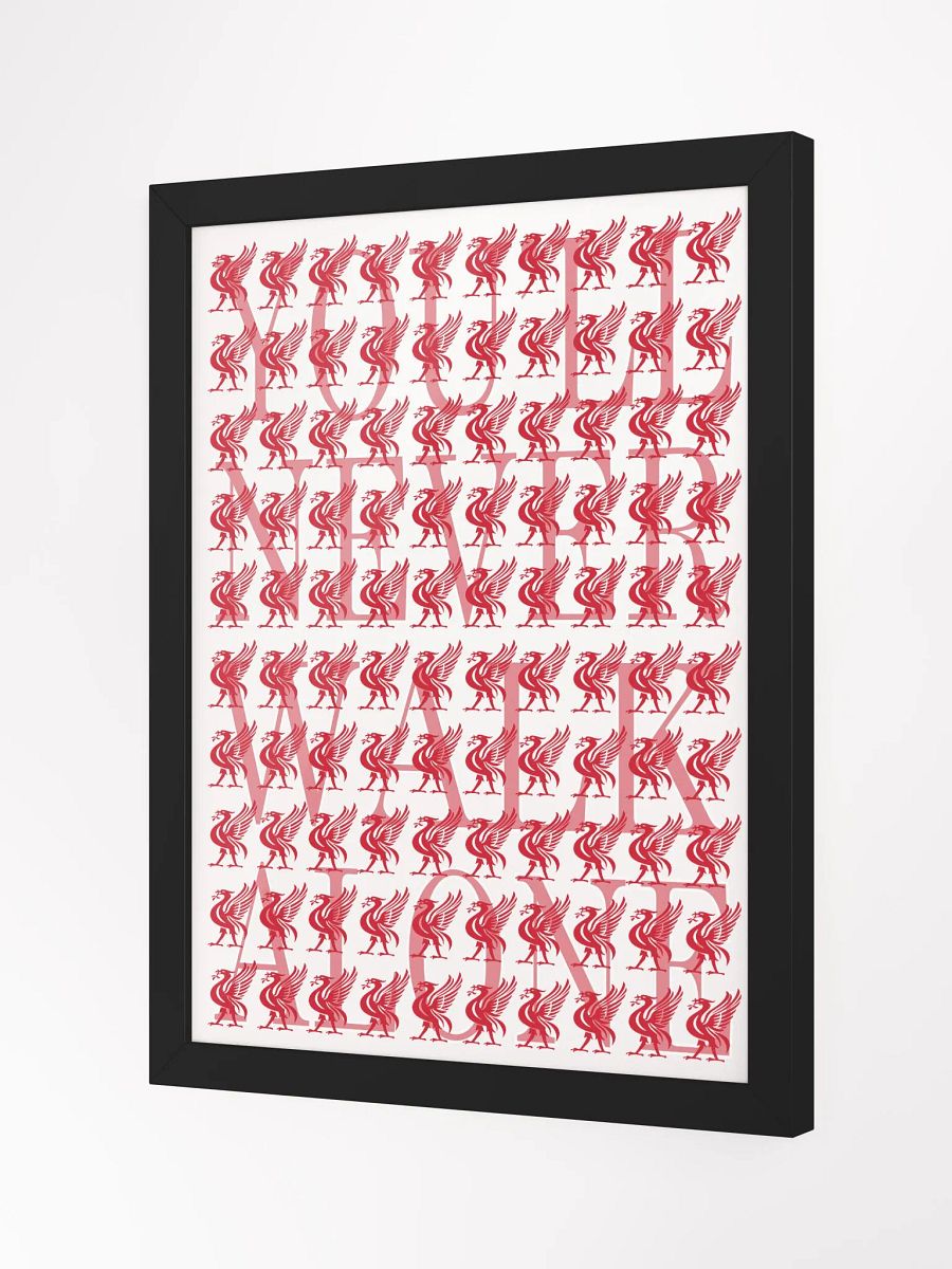 Liverpool FC - You'll Never Walk Alone - Framed High-Quality Matte Poster product image (1)
