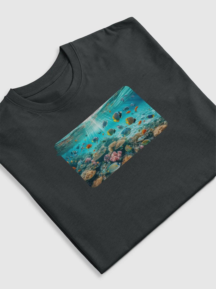 Underwater Oasis Men's Tee | AI Design beautiful underwater life product image (5)