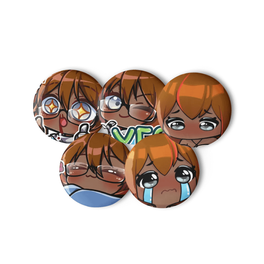 Gracidea Emote Pin Set #1 product image (2)