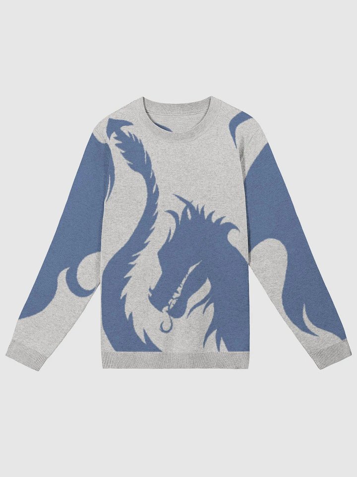 'Classy Classic Fantasy' Knitted Sweater [BLUE] product image (1)
