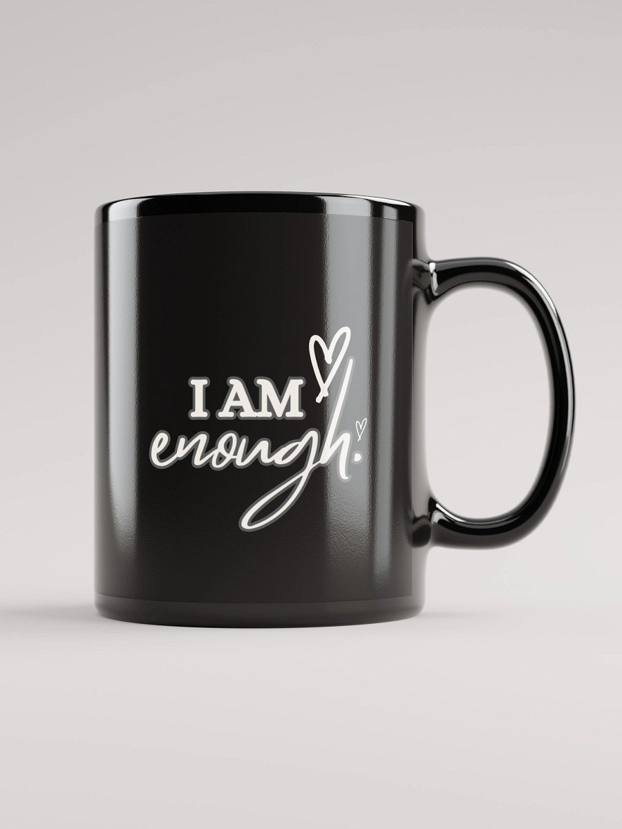 I Am Enough Mug (Black) product image (2)