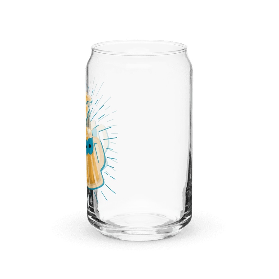 Masked Cheers Can-Shaped Glass product image (9)