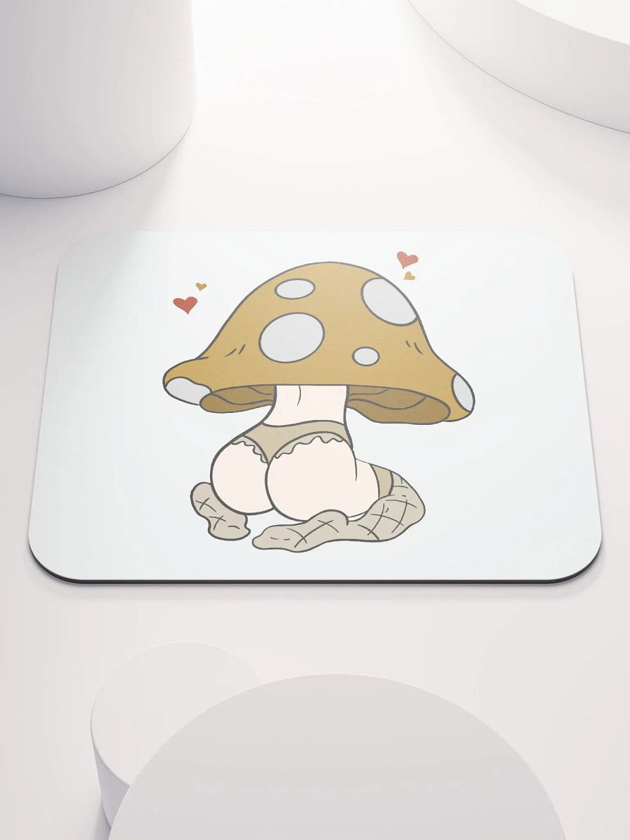 Mushroom Baddie Desk Mat - Orange product image (1)