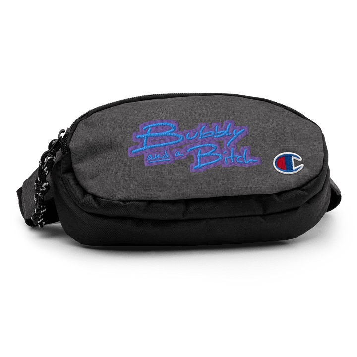 Bubbly and a B (violet design) champion fanny pack product image (2)