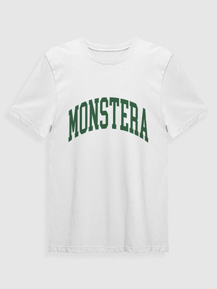 MONSTERA varsity supersoft unisex tee product image (1)