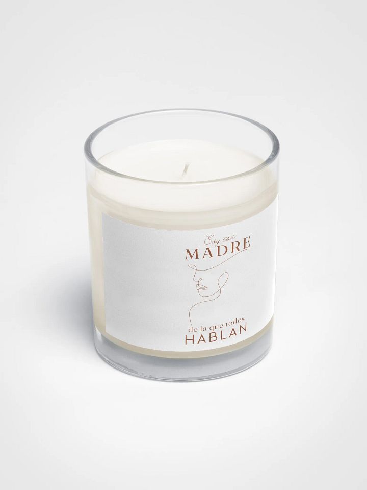 Boho Mother’s Day Design Soy esa madre de la que todos hablan Candle product image (2)