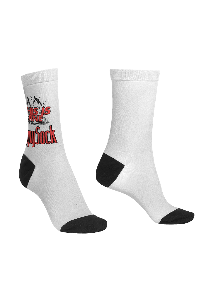 THIS IS FINE GRIPPY SOCK product image (1)