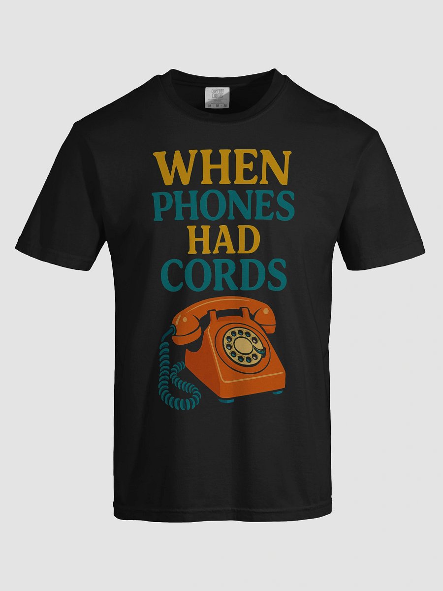 When Phones Had Cords T-Shirt product image (3)