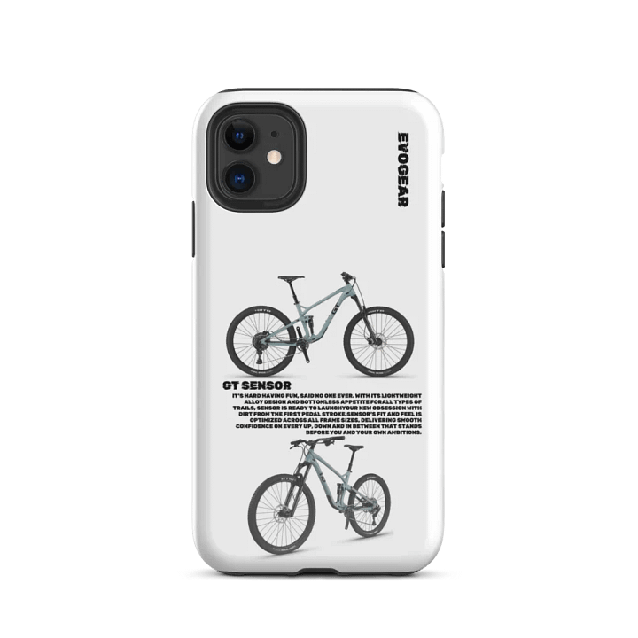 White GT Sensor iPhone Case product image (2)