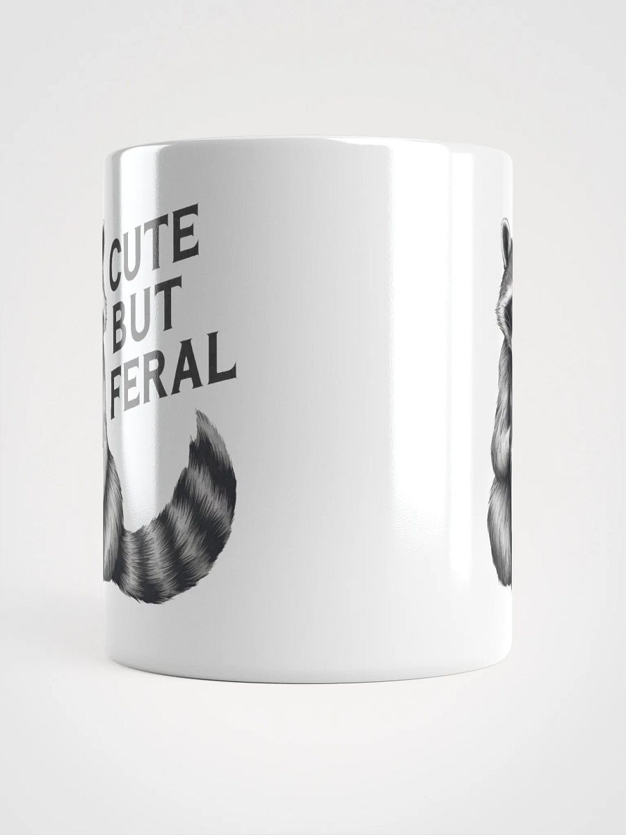 Cute But Feral Raccoon Mug product image (14)