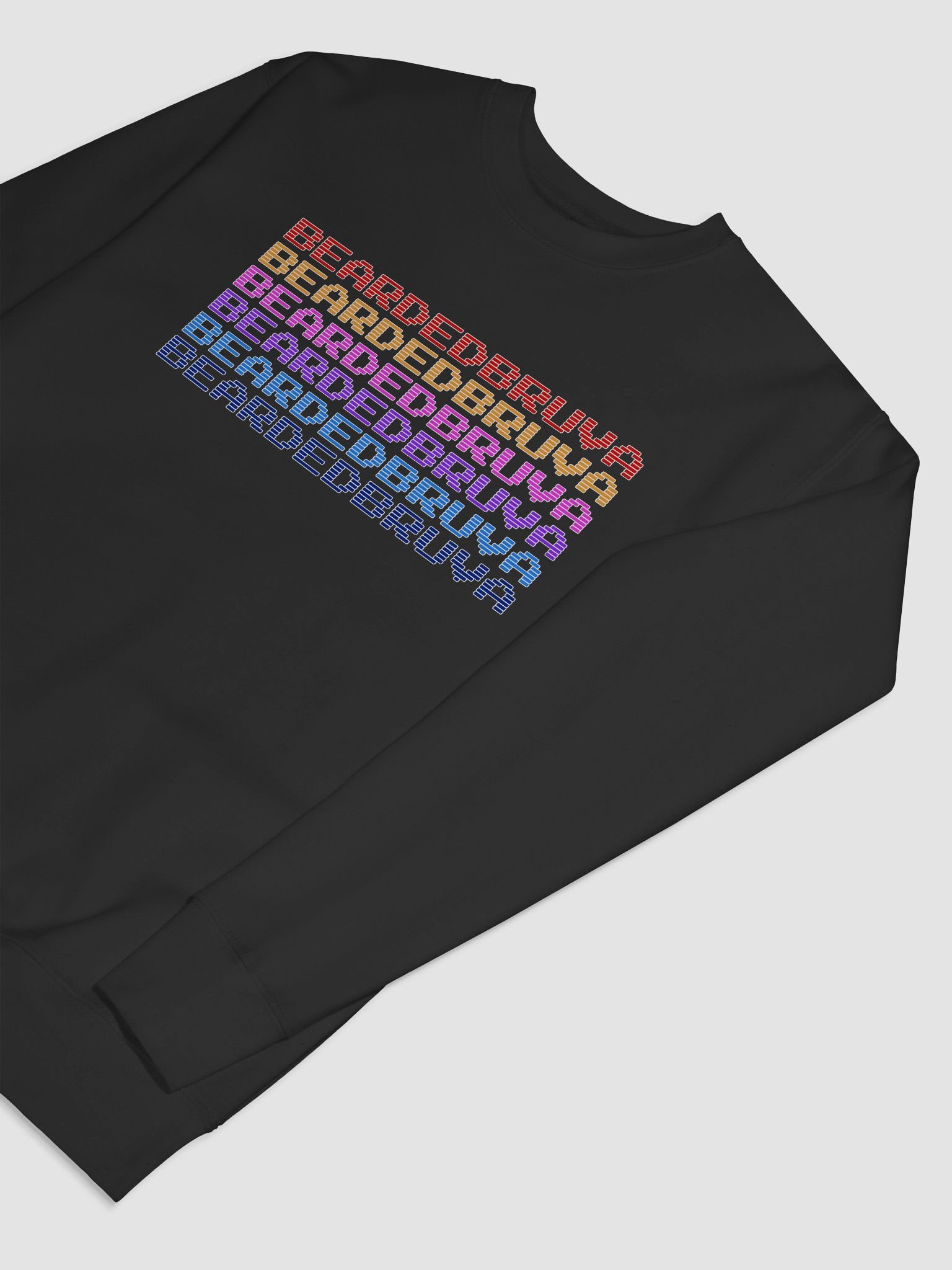 BeardedBruva Color Grid Sweatshirt product image (46)