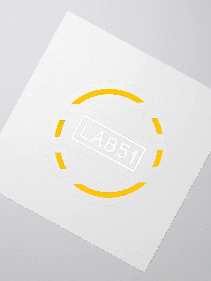Classic logo sticker product image (4)