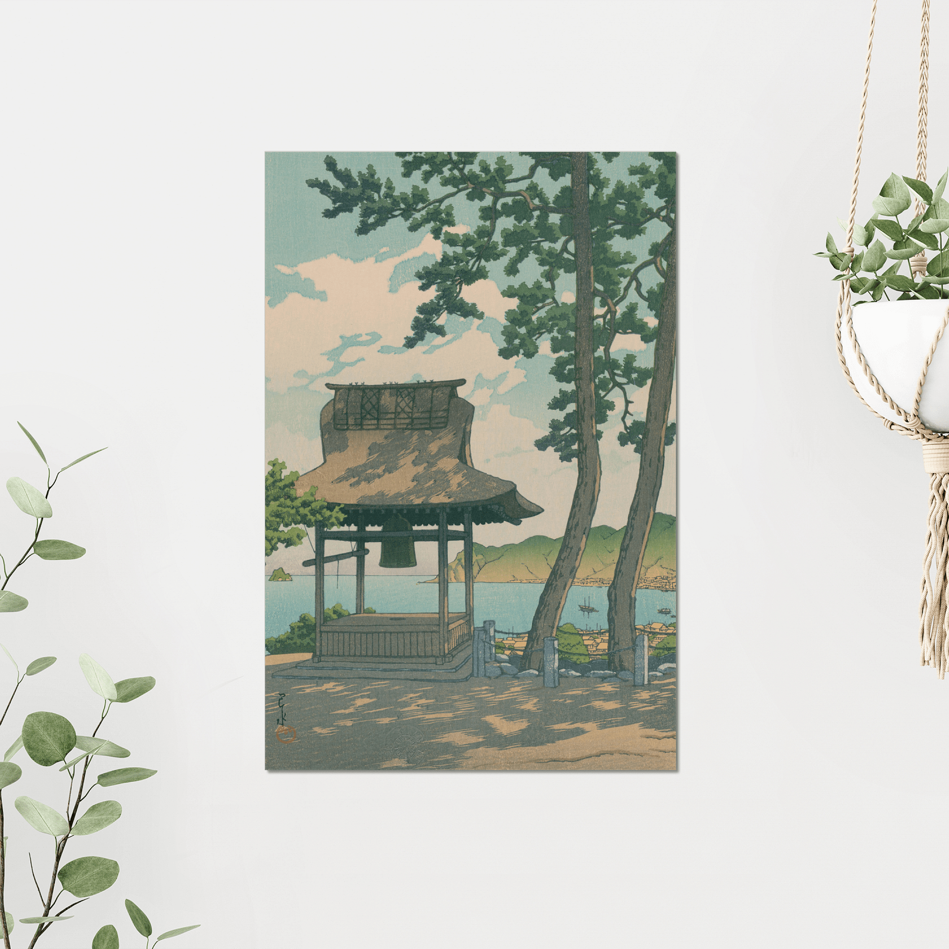 Shogetsu Temple in Ito, Izu - Kawase Hasui product image (3)