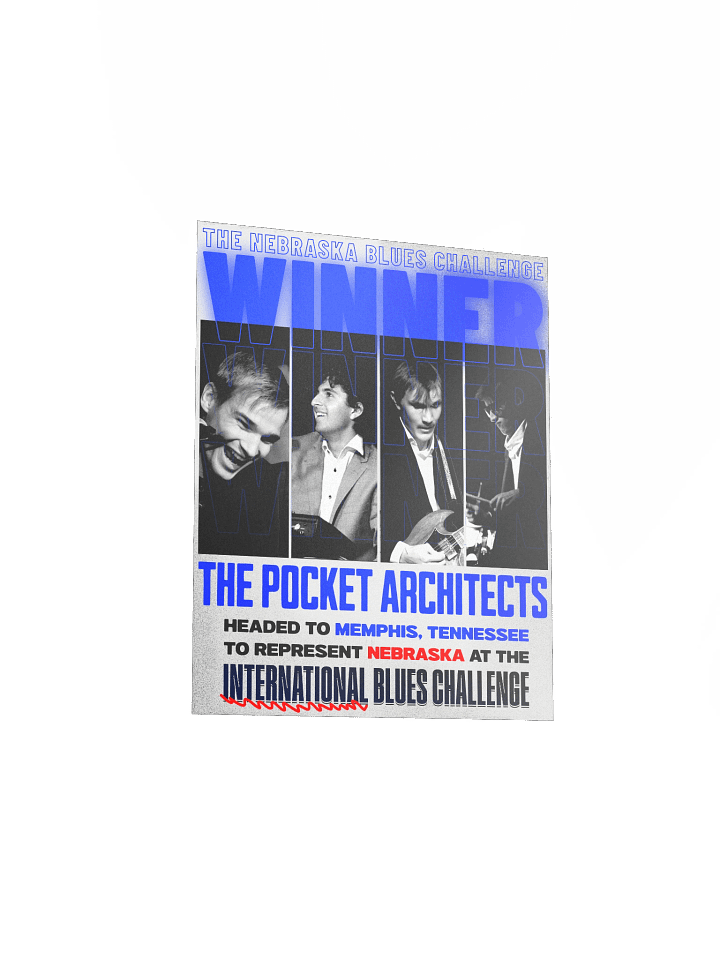 Nebraska Blues Challenge Winner Poster product image (1)