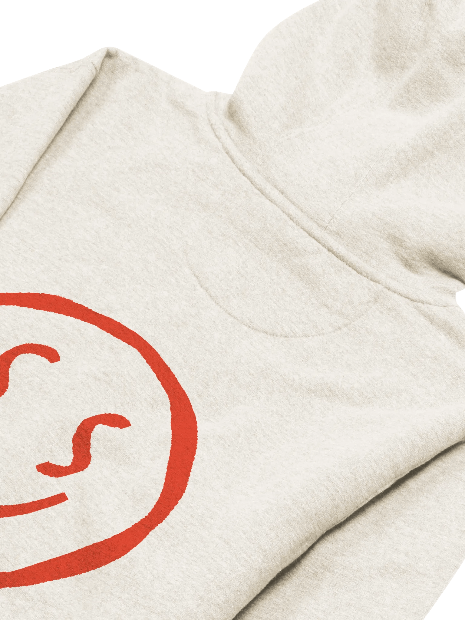 Silly Smile Hoodie White product image (4)