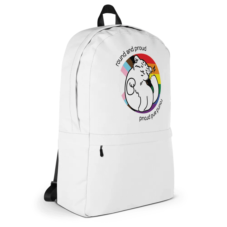 Round and Proud Manul Pride Version - Backpack product image (4)