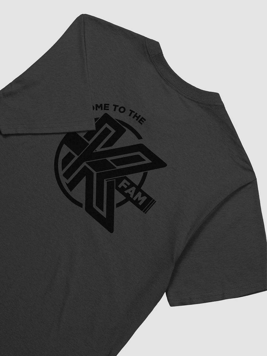 K Fam Gildan Unisex Softstyle T-Shirt - Black Logo FRONT and BACK product image (20)