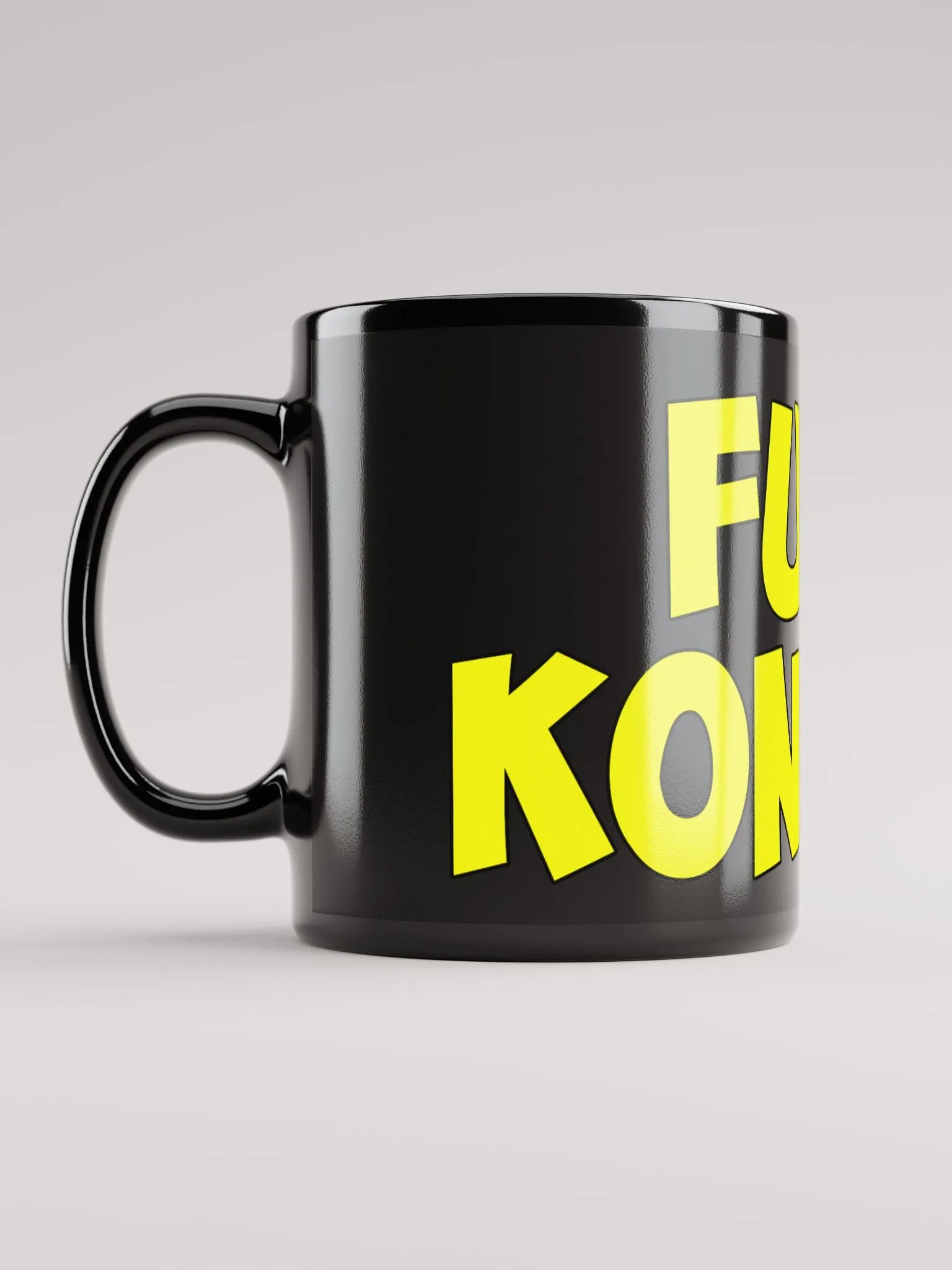 F*** Konami Black Mug product image (6)