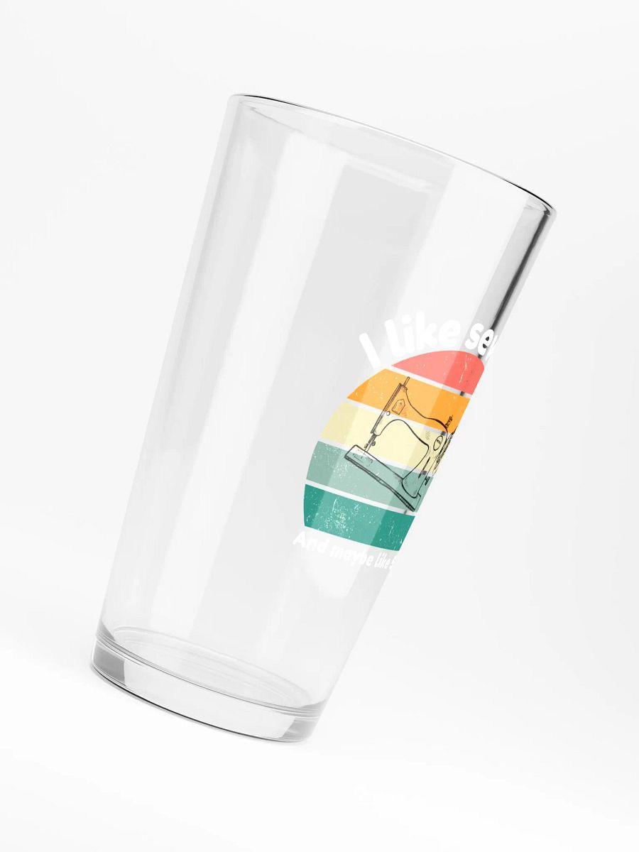 I like Sewing - Pint Glass product image (6)