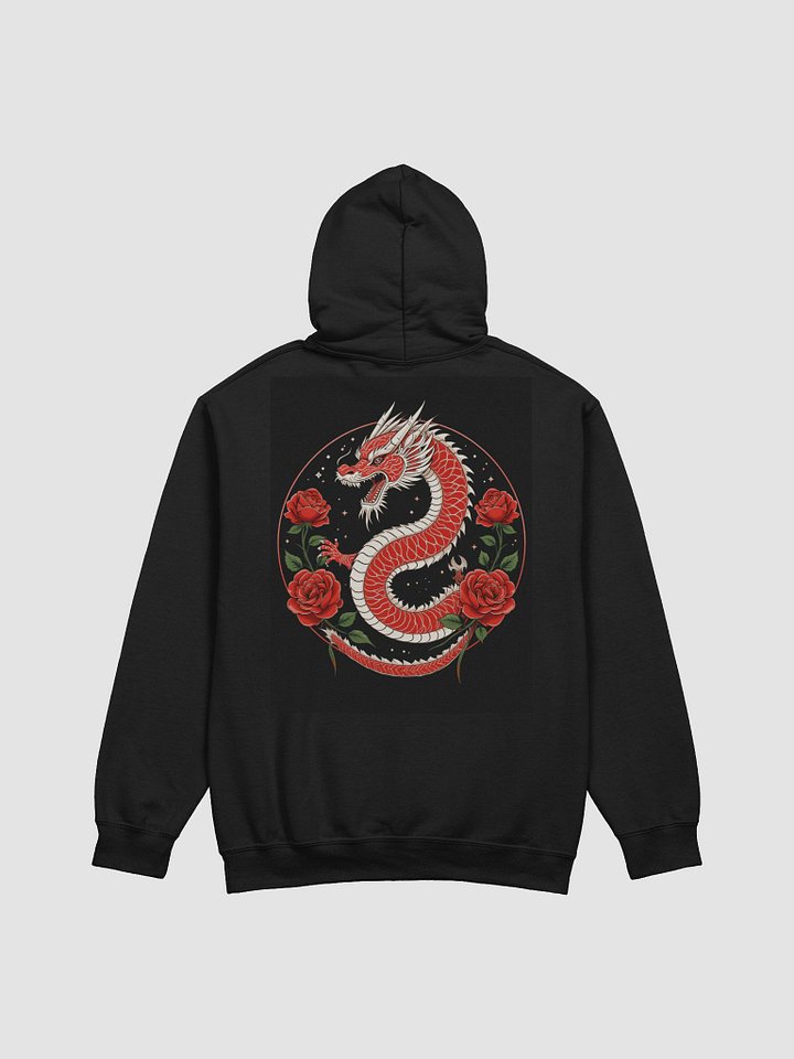 Dragon Rose Circle Hoodie product image (12)