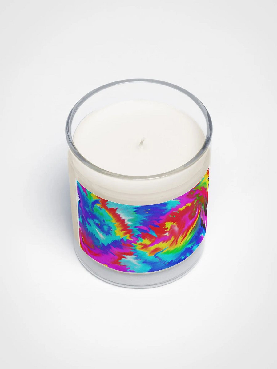 Marbled Rainbow Swirl VII Soy Wax Candle product image (3)