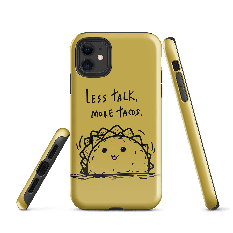 Less Talk More TacosTough iPhone® Case product image (1)