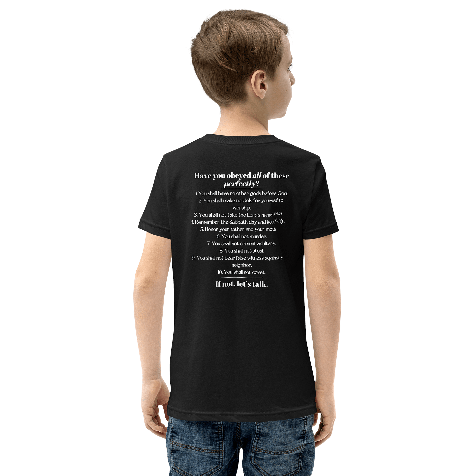 Are You a Good Person? Youth Tee product image (2)