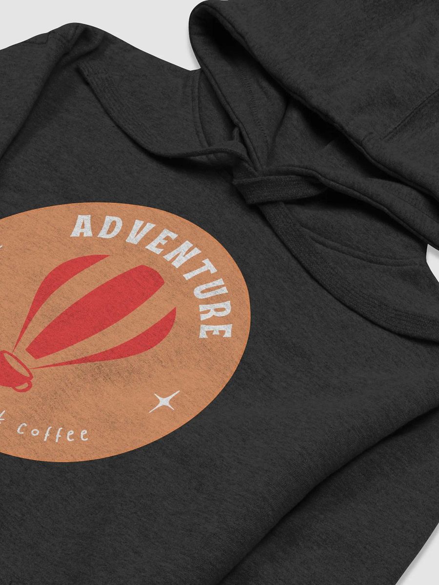 Adventure and Coffee Balloon Unisex Hoodie product image (9)