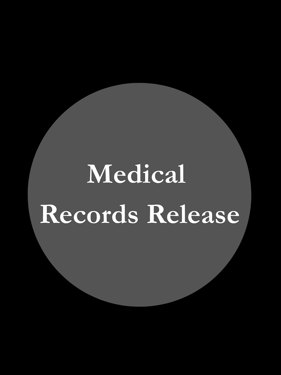 A Medical Records Release product image (1)