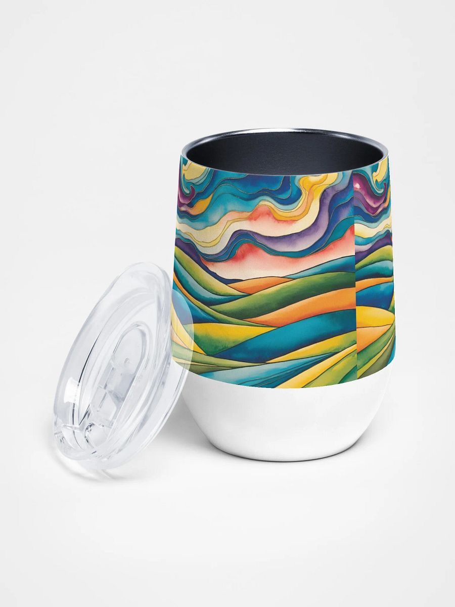 Hues of Nature Wine Tumbler product image (2)