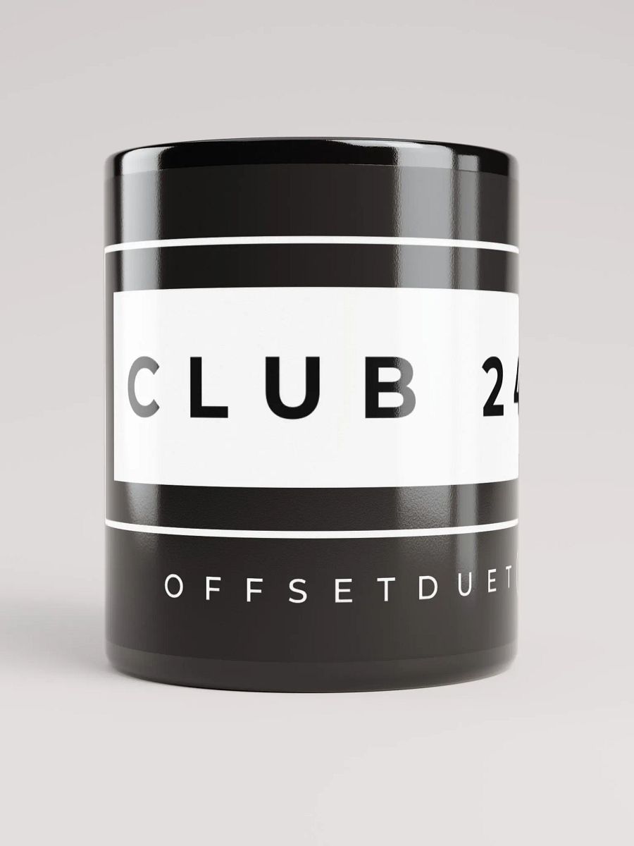 CLUB 24 Black Mug product image (1)