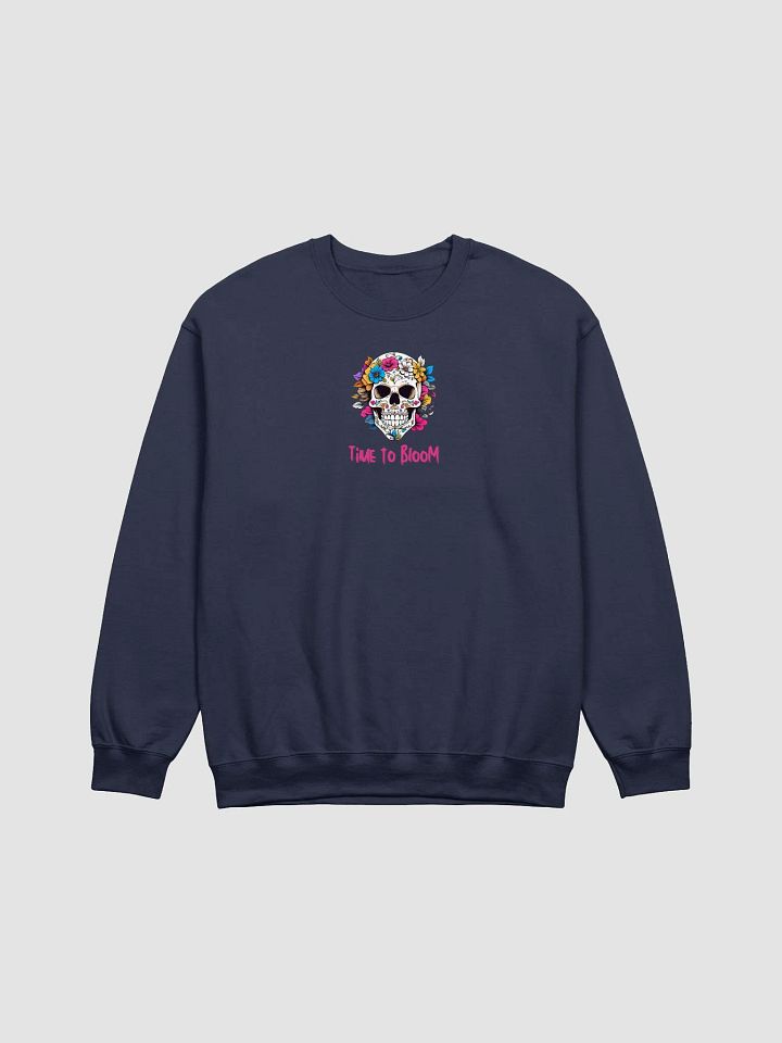 Blossoming Skull Crewneck Sweatshirt product image (8)