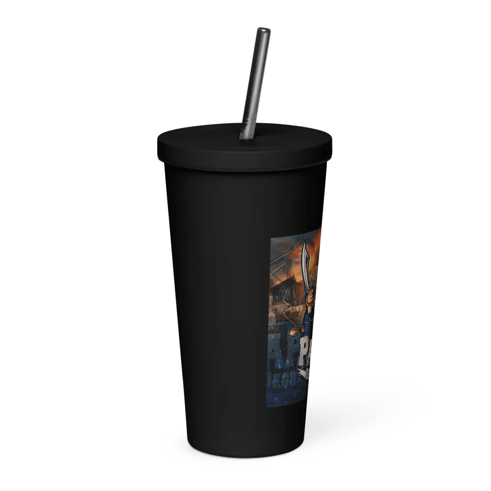 Pirate tumbler with straw product image (4)