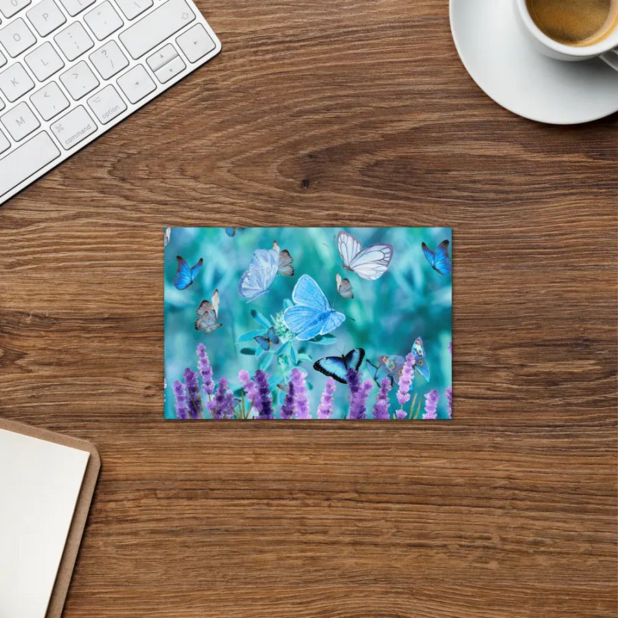 Fluttering butterfly Greeting Card perfect for any occasion birthday get well product image (6)