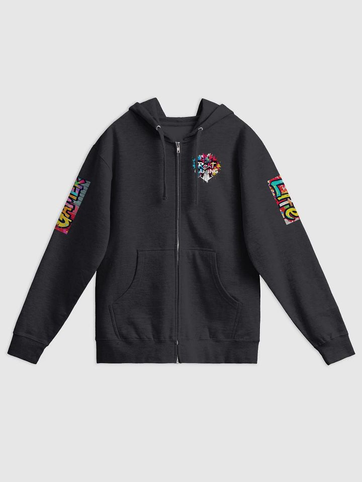 Urban Graffiti Zip-Up Hoodie product image (1)