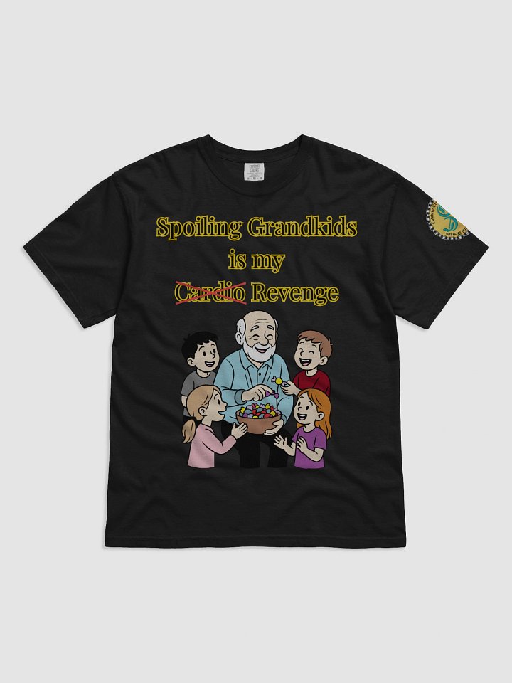 Spoiling Grandkids is my Cardio (Male) Comfort Colors Garment-Dyed Heavyweight T-Shirt Colors (1) product image (10)