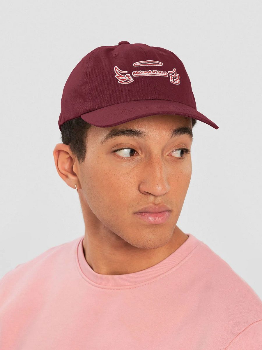 ANGELIC (red bubble design) classic dad hat product image (6)