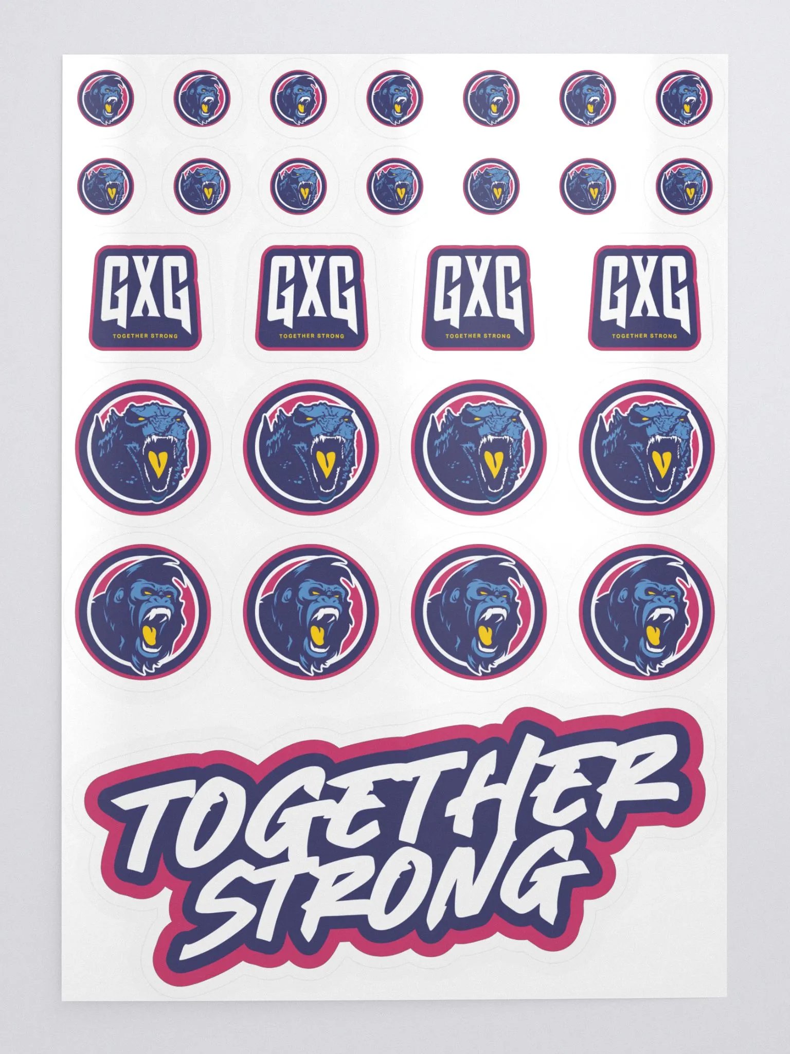GXG Sticker Sheet product image (1)